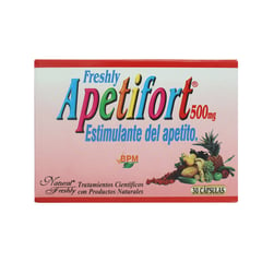 NATURAL FRESHLY - Estimulante Apetito Apetifort X 500mg