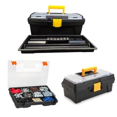 TRUPER - Kit x3 Caja Herramientas 12 Y 14 Pulgadas+organizador