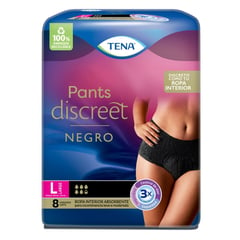 TENA - Pants Pants Discreet L Black X 8und