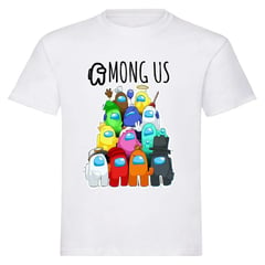 VANIDADES COLLECTIONS - Camiseta Among Us Camiseta Para Niños Among Us