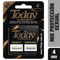 TODAY - Condones Mix X 4und