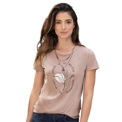 RUTTA - Camiseta Mujer Rosado 88417
