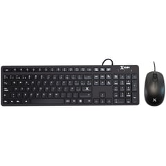 X KIM - Combo teclado y mouse xkim xpeet alámbrico