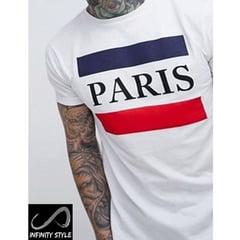 JGA COMPANY - Camiseta hombre con style paris