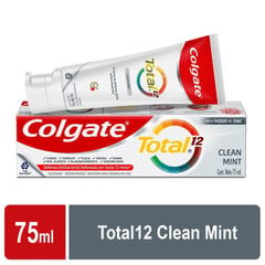 COLGATE - Crema Dental Total 12 Clean Mint X 75ml