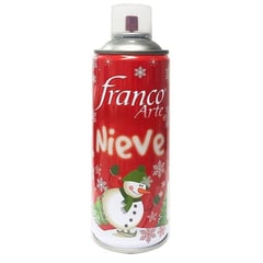 FRANCO ARTE - Nieve Artificial Decorativa De Navidad X120 ml