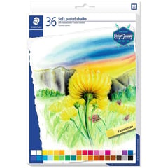 STAEDTLER - Estuche Tiza Pastel Suave X 36 Colores