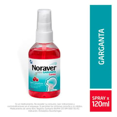 NORAVER - t Garganta Spray Cereza Frasco X 120ml