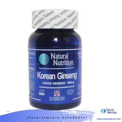 NATURAL NUTRITION - Korean Ginseng X 60 Softgels