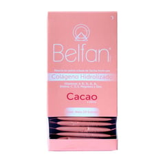 BELFAN - Colageno Hidrolizado Cacao Y Silicio X 20 Sobres