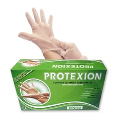 GENERICO - Guantes Vinilo T.l Caja X100und.protex Ion