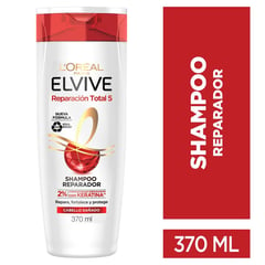 LOREAL - Shampoo Elvive Reparador Total 5 X 370ml