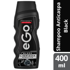 EGO - Shampoo Black Limpieza Efectiva X 400ml