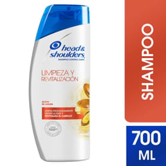 HEAD AND SHOULDERS - Shampoo H&s Limpieza Y Revitalizacio Aceite De Argan X 700ml