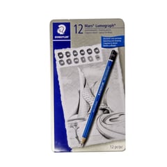 STAEDTLER - Lápiz Mars Lumograph X 12 Unds.