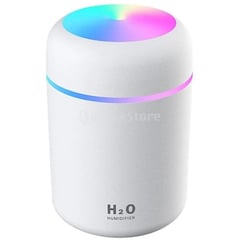 GENERICO - Humificador difusor aroma ambientador luz led h2o blanco