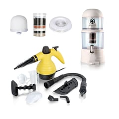 ENERGY PLUS - Combo: Limpiador a Vapor + Purificador + Kit 3 repuestos