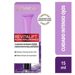 REVITALIFT - Crema L'oréal Paris Ácido Hialurónico Contorno De