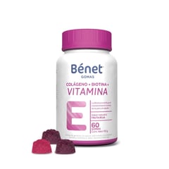 BENET - Colageno + Selenio + Vitamina A + Vitamina E X 60Gomas