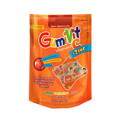 GUMIVIT - Vitamina C + Zinc En Gomas Surtidas X 6 Sobres