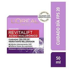 REVITALIFT - Crema L'oréal Paris Ácido Hialurónico Día X 50ml