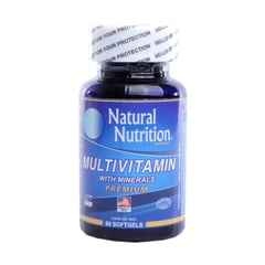 NATURAL NUTRITION - Multivitamin With Minerals Fra X 60 Soft