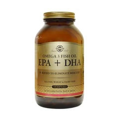 SOLGAR - Omega 3 Fish Oil Epa +dha X 120 Capsulas