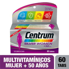 CENTRUM - Silver Women +50 X 60 Tabletas