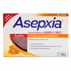 ASEPXIA - Jabon Facial Antiacne Azufre 100g