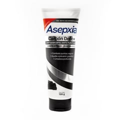 ASEPXIA - Limpiador Exfoliante Carbon Detox X 120g