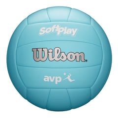 WILSON - Balón De Voleibol AVP Soft Play Nº5 Azul