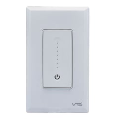 VTA CASA INTELIGENTE - Interruptor pulsador sencillo dimerizable Switch IOT VTA Smart Home