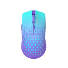 XTRIKE ME - Mouse Gamer Recargable Inalambrico Conexion Dual Bluetooth Y 2,4 GB