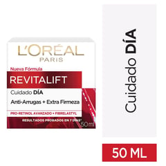 LOREAL PARIS - Crema Facial Día L'oréal Paris Revitalift X 50gr