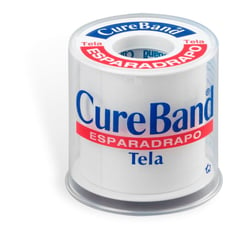 CURE BAND - Esparadrapo Tela 2x5yda Carrt Cureband