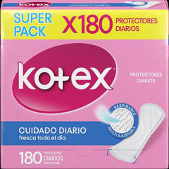 KOTEX - Protectores Cuidado Diario X 180und