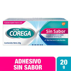 COREGA - Crema Adhesiva Ultra Sin Sabor X 20g