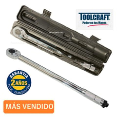 TOOLCRAFT - Torquímetro de trueno 12¨ 10-150 pielb tc3365 profesional