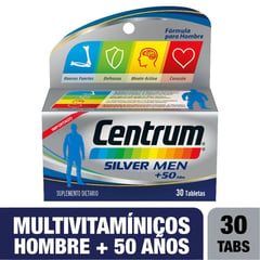 CENTRUM - Silver Men +50 X 30 Tabletas