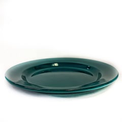 CRIOLLA - Plato plano 26 cm verde Peltre.