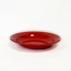 CRIOLLA - Plato hondo 22 cm rojo Peltre.