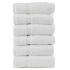 CANNON - 6 toallas hoteleras de cuerpo 100% Algodon