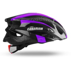 CANARIAM - Casco para ciclismo sonic morado