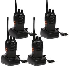 BAOFENG - Radio Intercomunicador  BF 888S Walkie Takie PROM X 4