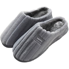 MULTIPLACE COLOMBIA - Pantuflas para hombre grises importadas modelo 2023