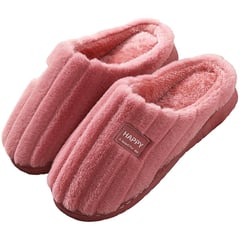 MULTIPLACE COLOMBIA - Pantuflas para mujer rosadas de peluche importadas modelo 2022