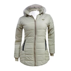 LIMAR - Chaqueta Impermeable Tipo Gabán Para Dama BEIGE