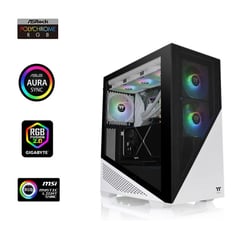 THERMALTAKE - Caja e-atx divider 370 tg argb (blanco)