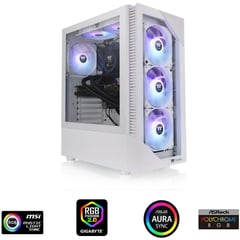 THERMALTAKE - Chasis view 200 + 3 ventilador rgb-blanco