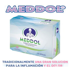 MEDLINE - Caléndula Capsulas X 30 Meddol Antiinflamatorio 300 Mg
